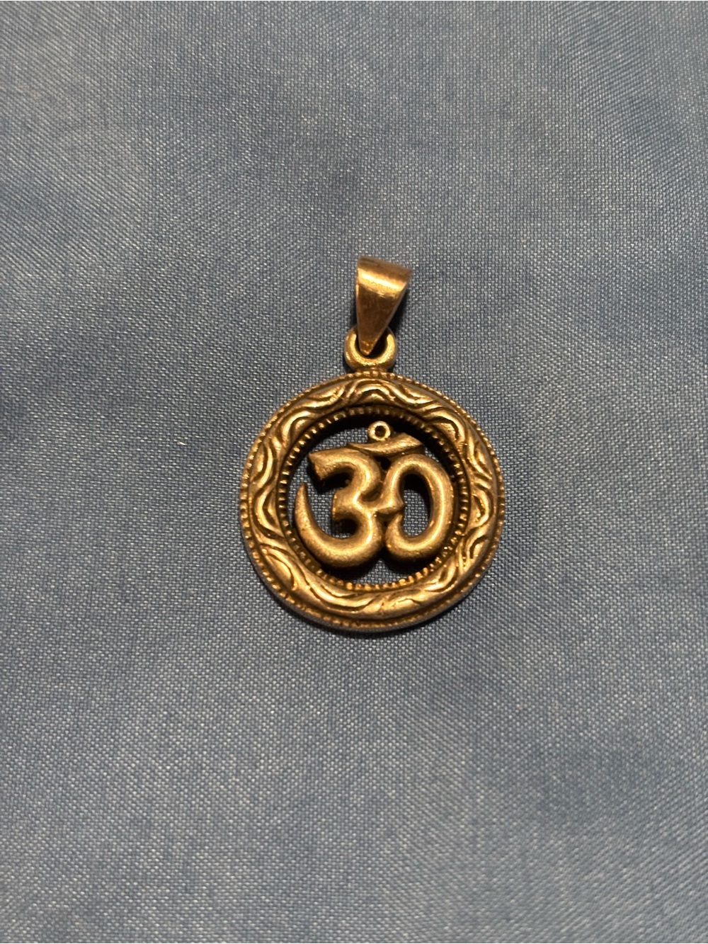Om Symbol Pendant Necklace - Spiritual Women Jewelry 925 silver